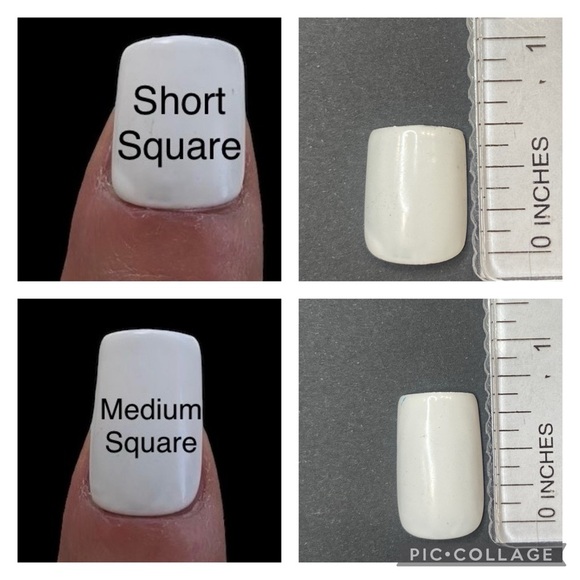 Hand painted artificial nails kit.  Choose the size and shape that suits you! - Picture 6 of 8